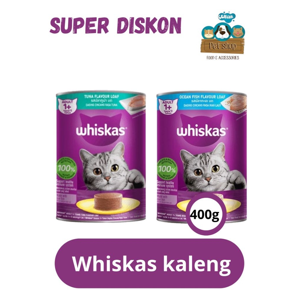 Whiskas kaleng tuna/Oceanfish