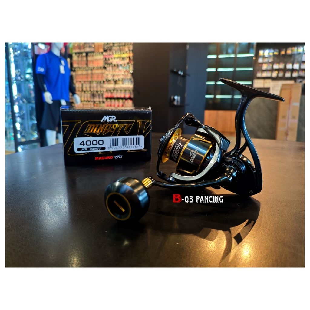 Reel Maguro Dinasty Spinning Series SW 4000 5000 6000 Alumunium Knob tahun 2025 mancing