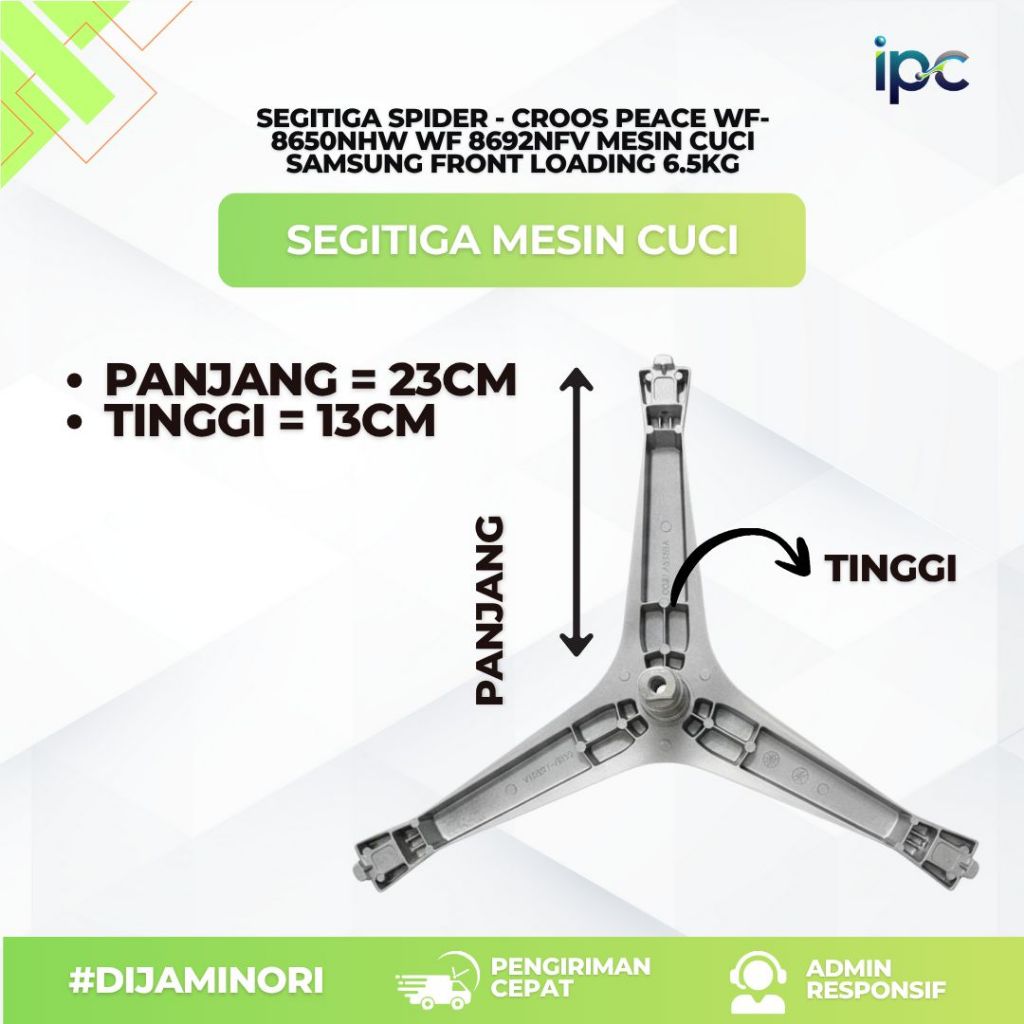 SEGITIGA BALING MESIN CUCI SAMSUNG WF8692NFV WF8650