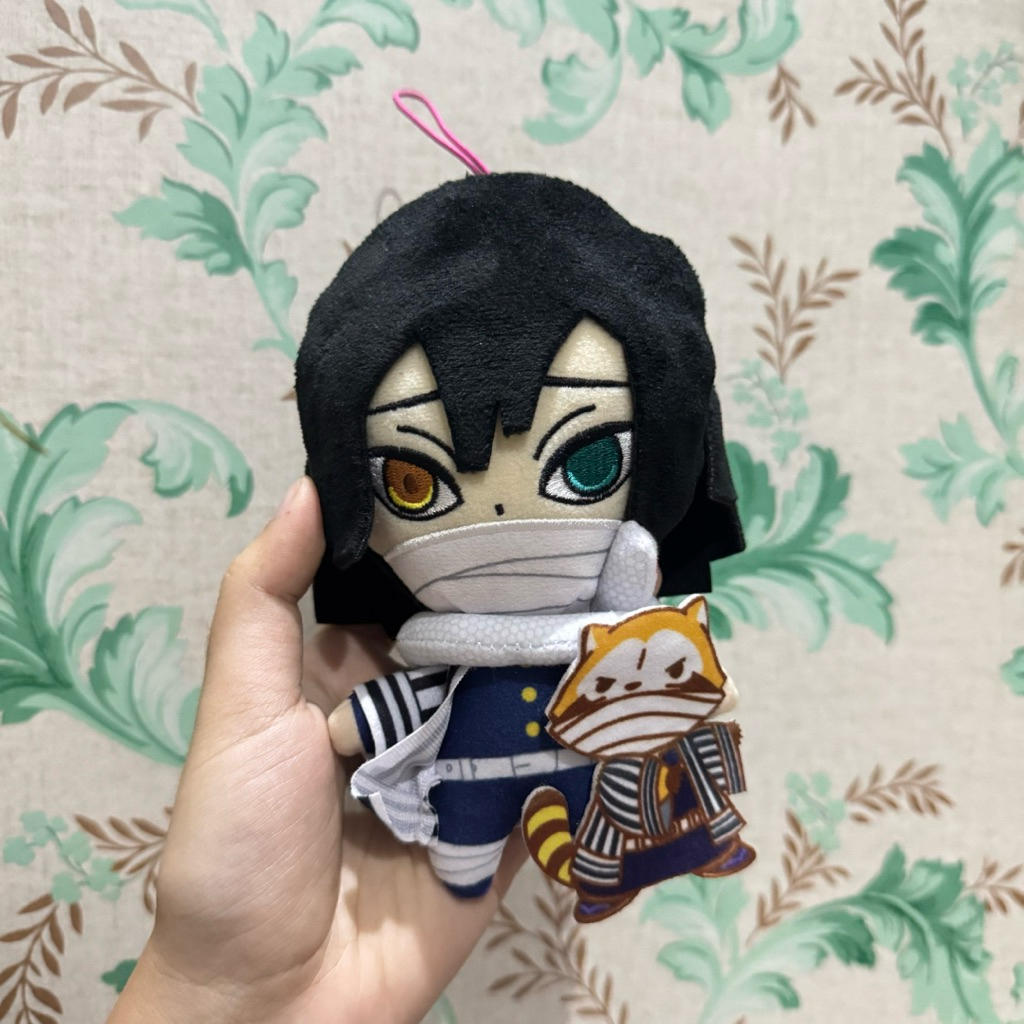 Ganci Demon Slayer Obanai — FuRyu Rascal Kimetsu no Yaiba Iguro Obanai plush keychain keyring gantun