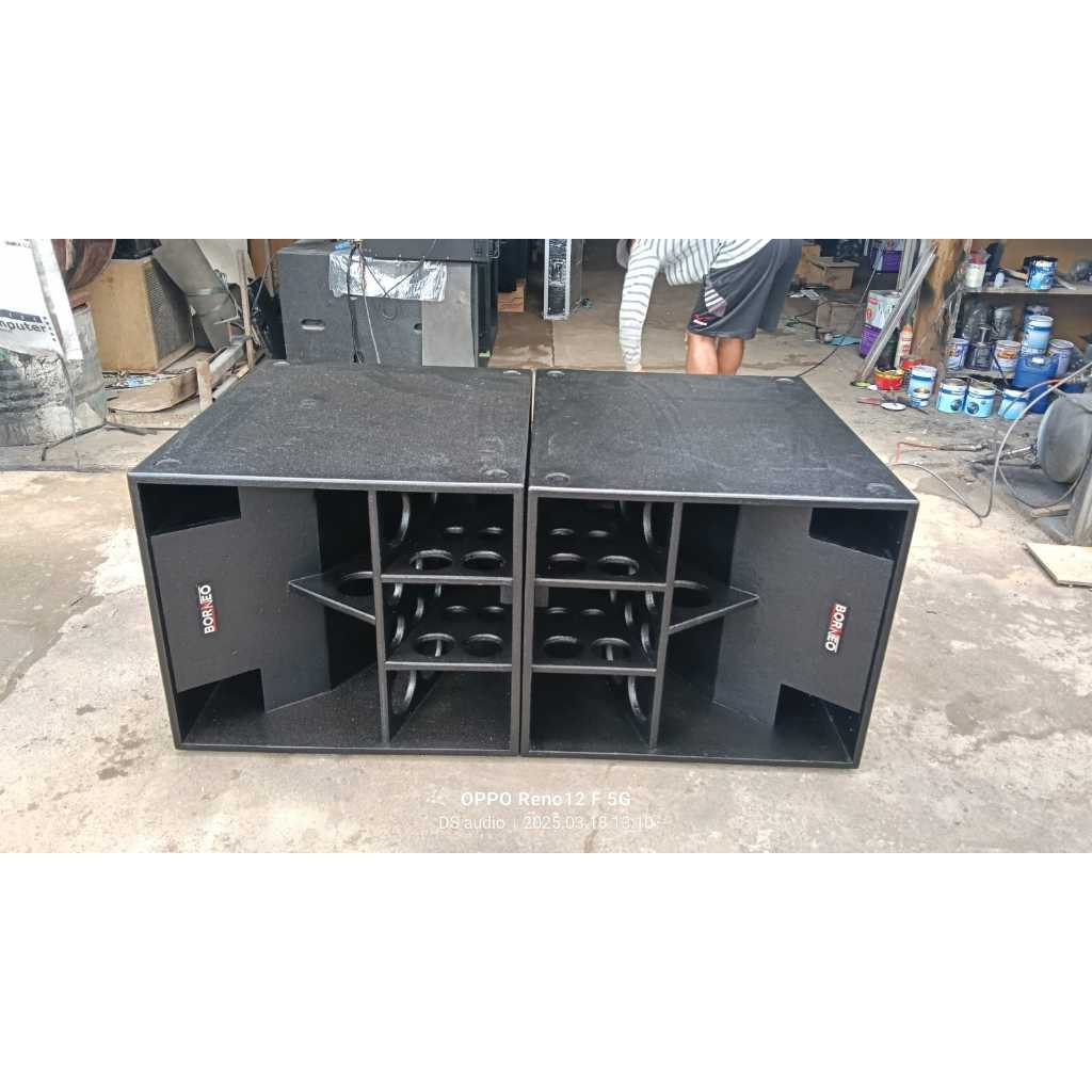 BOX SUBWOOFER MEGALODONE 18 21 INCH SINGLE