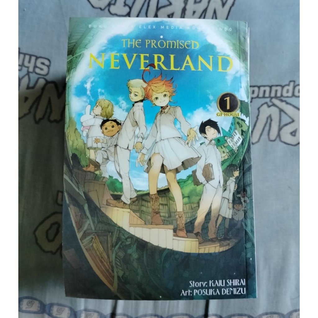 Komik The Promised Neverland (Yakusoku no Neverland) Vol 1-20 Tamat Full Set