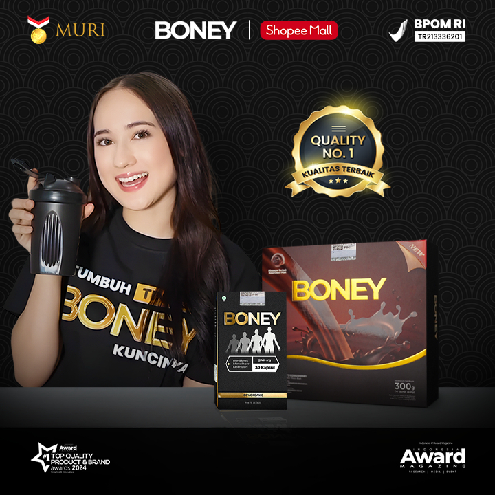dr.O Kapsul dan Susu Boney - Bundling Paket Boney Terlaris Original BPOM