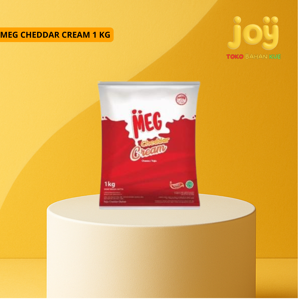 MEG CHEDDAR CREAM KEJU 1 KG