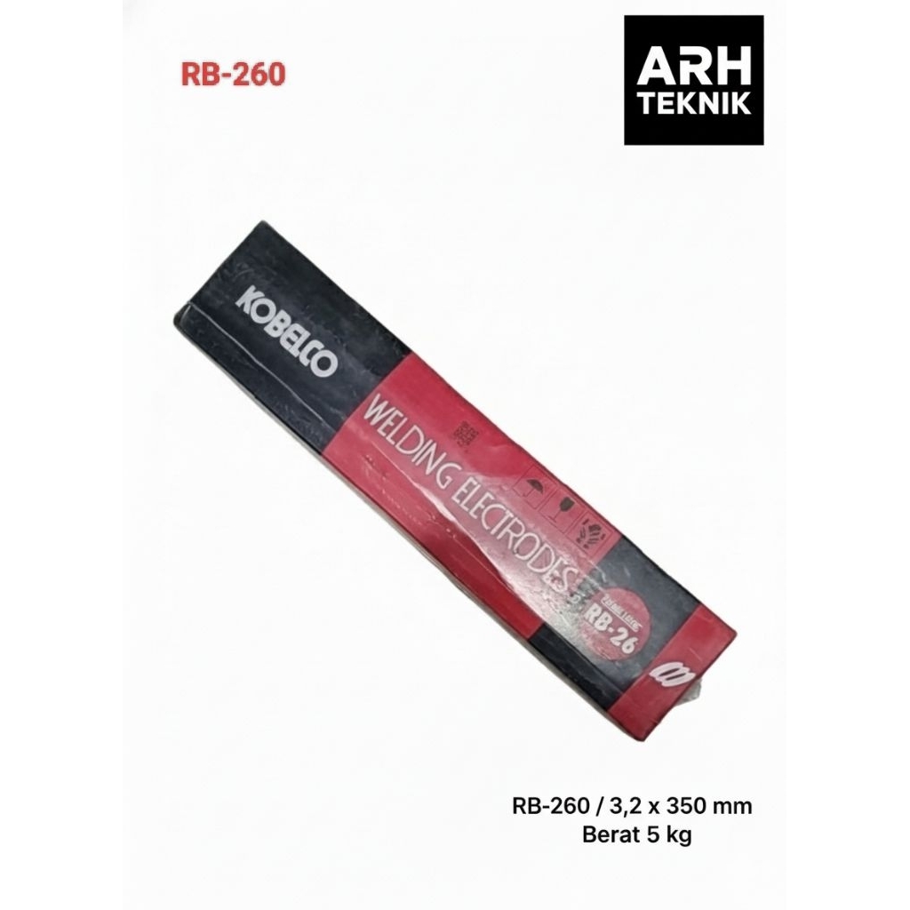 kawat las kobelco/RB-260/berat 5 kg/ welding electrodes familliarch