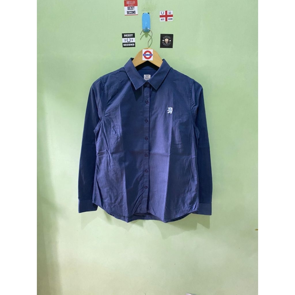 kemeja second brand Giordano cewe