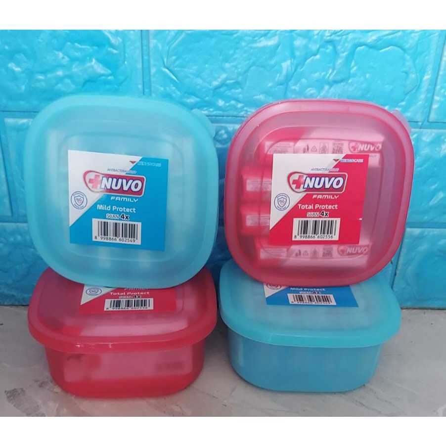 Nuvo Sabun Batang 72grx4 Pcs Free Tepak