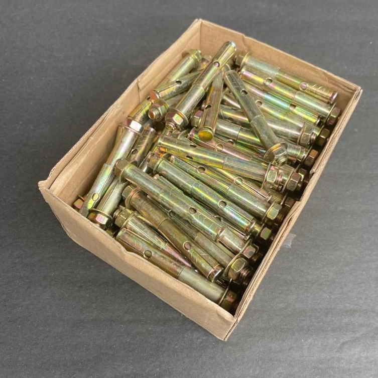 DYNABOLT 10x77 (120 pcs) Dinabol M10 x 77, Baut, Mur, Ring, Dus