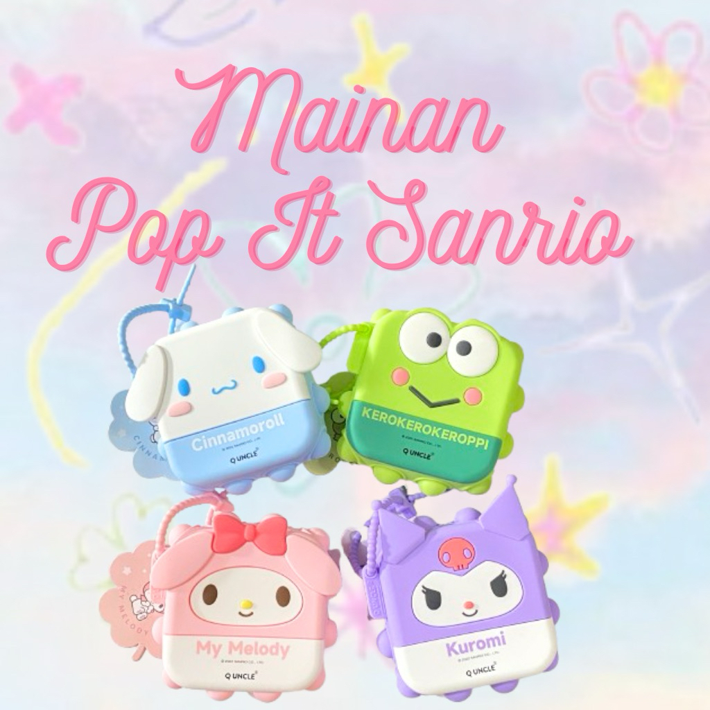 Mainan Pop It Sanrio