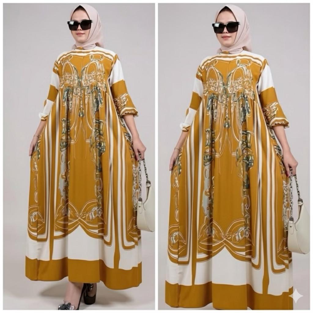 GAMIS ANJANI DRESS PITA RAYON PREMIUM