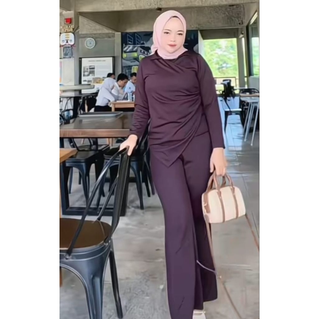 set kiera cutbray knit terbaru kekinian