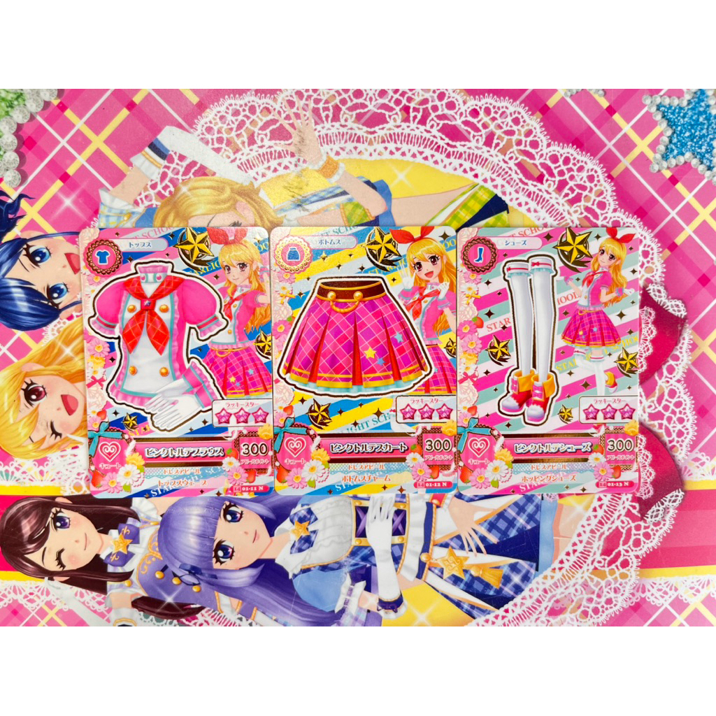 Kartu Aikatsu Ichigo Hoshimiya Jepang Pink Torte Set Original Langka Rare Official Japanese Japan Ca