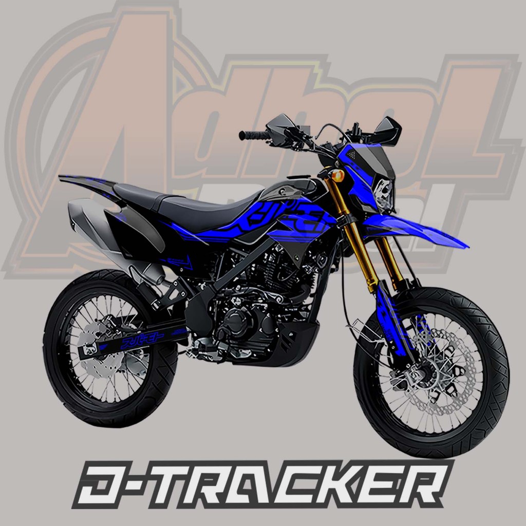 STIKER DECAL MOTOR KAWASAKI DTRACKER BF KODE 89