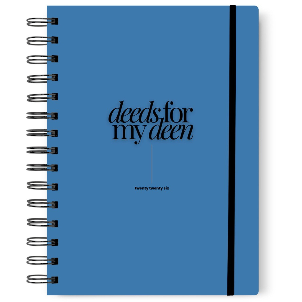 2026 Deeds For My Deen Planner (Cover SABR), Agenda, Planner Islami, Planner Muslimah, Ramadan Plann