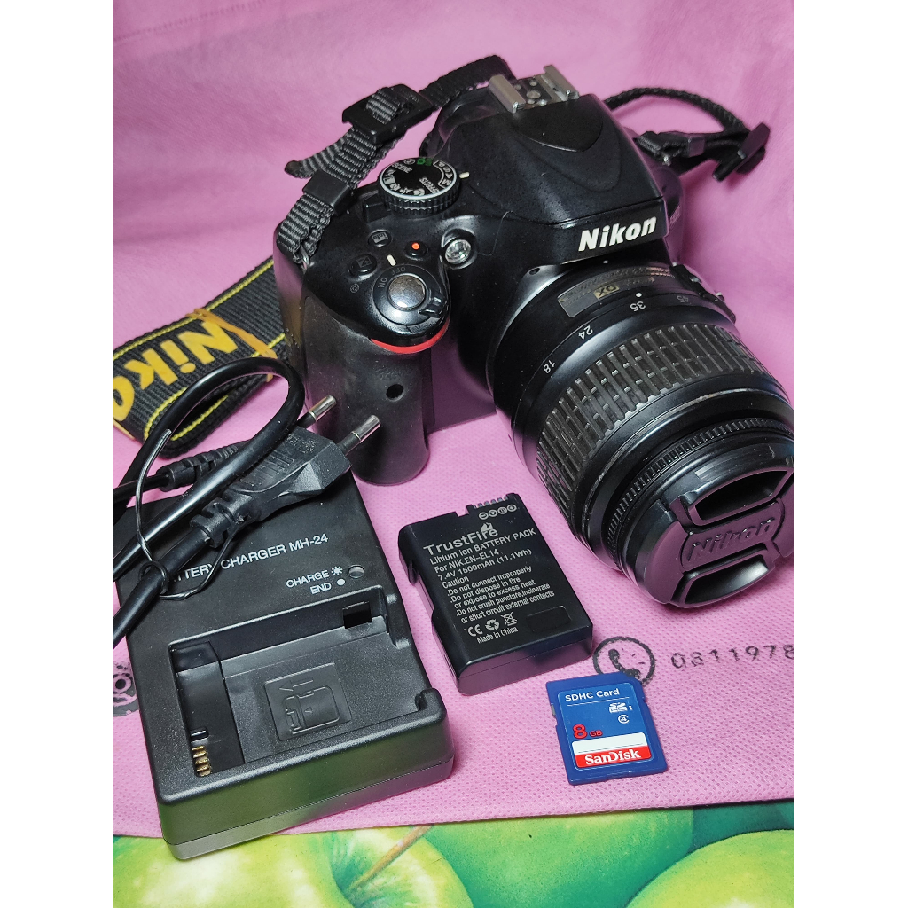 Nikon D5100 & 18-55mm Bekas