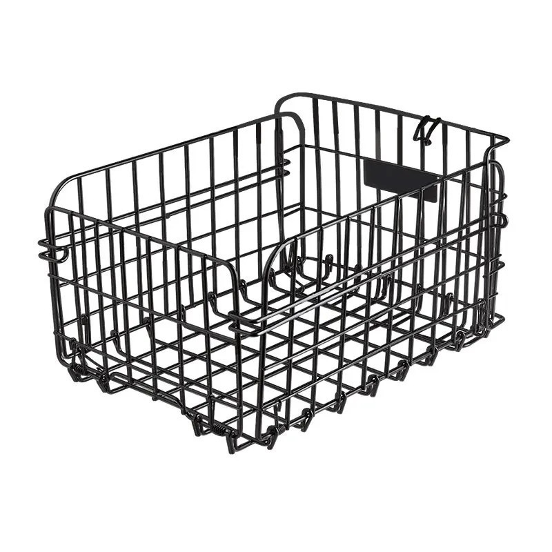 Keranjang Sepeda Belakang Lipat Kapasitas Besar Bahan Besi Anti Karat Jakarta