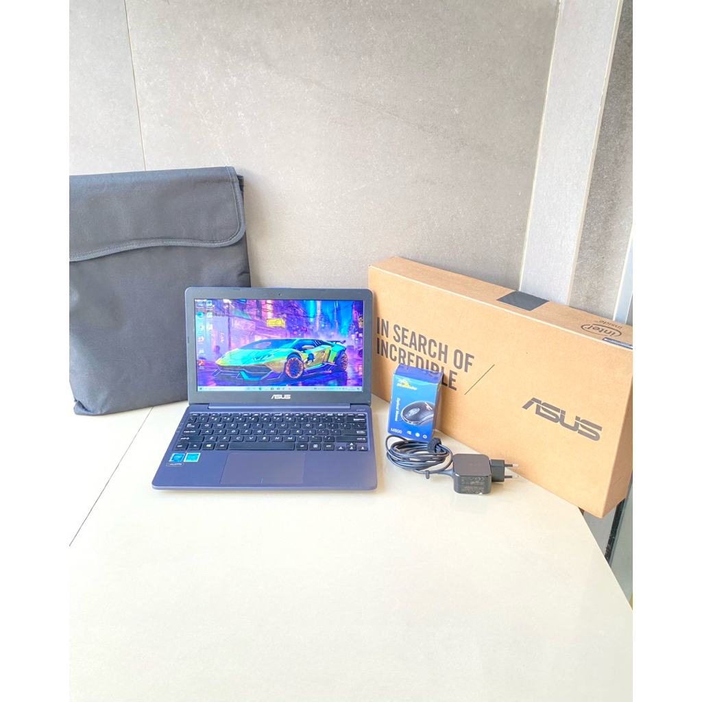 Notebook Asus E203MAH || Intel Celeron N4000 @ 1.1GHz || Ram 2 GB || SSD 128 GB || Windows 10