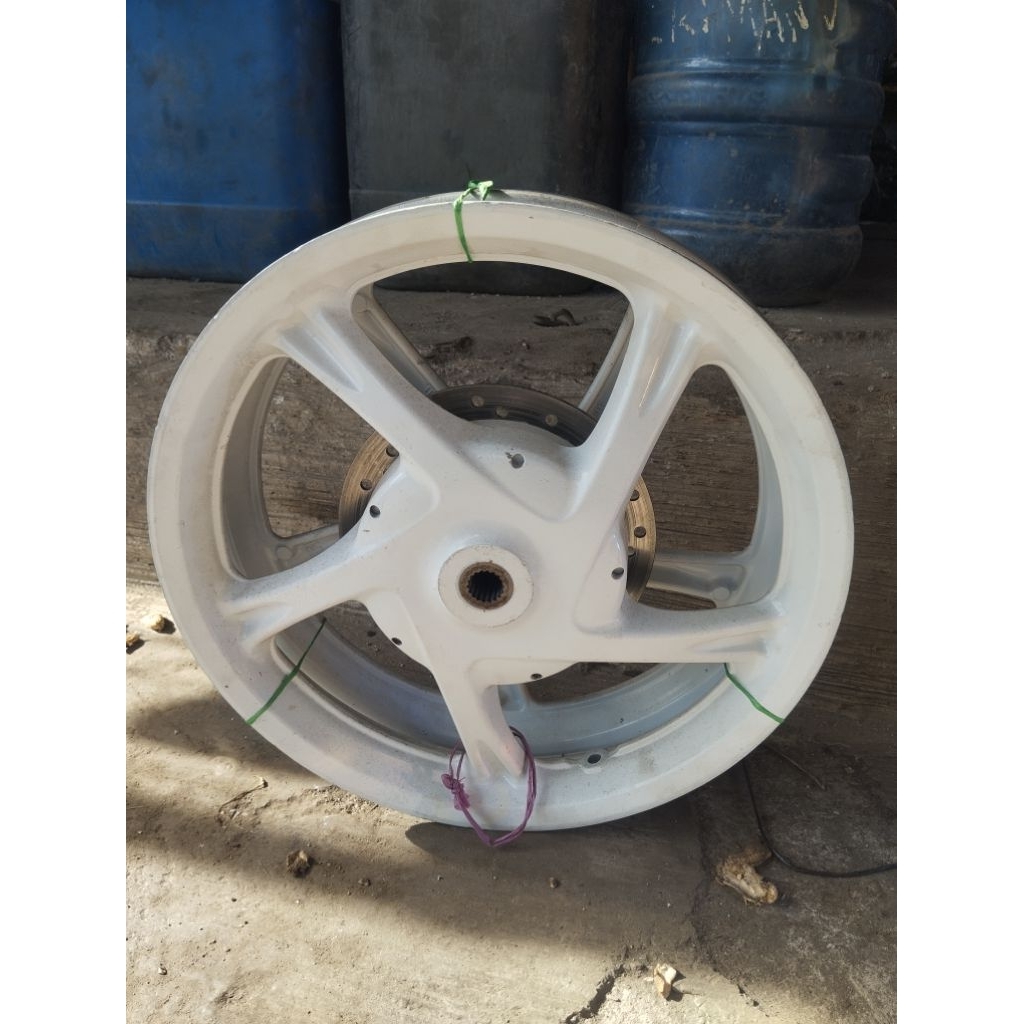 velg/pelek racing 1set motor Mio j Mio smile Mio M3 asli Yamaha cabutan siap pakai