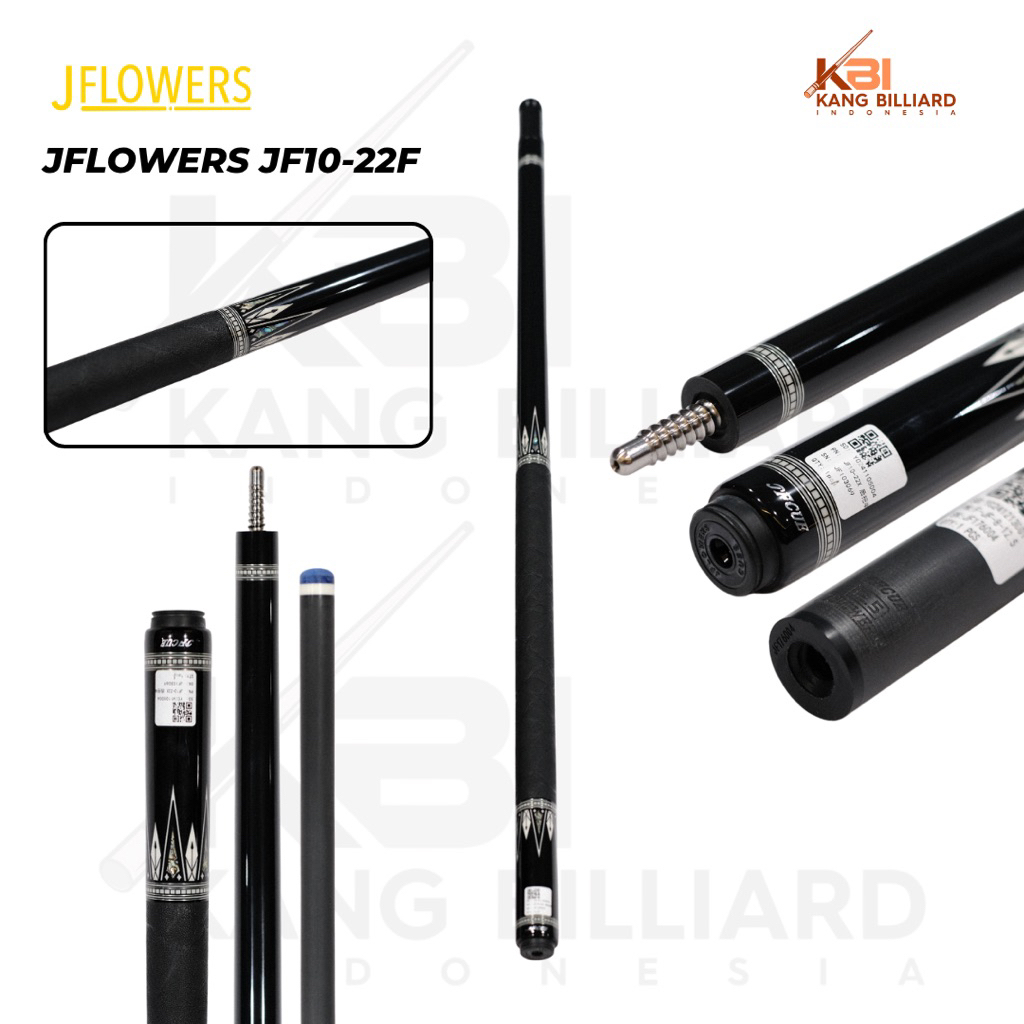 Stick Billiard Play Jflowers Jf10-22F Diameter 12.5 mm Brand New