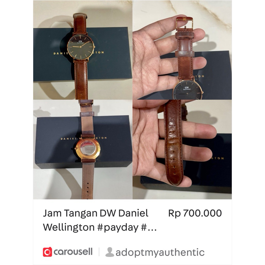 [PRELOVED] JAM DW DANIEL WELLINGTON