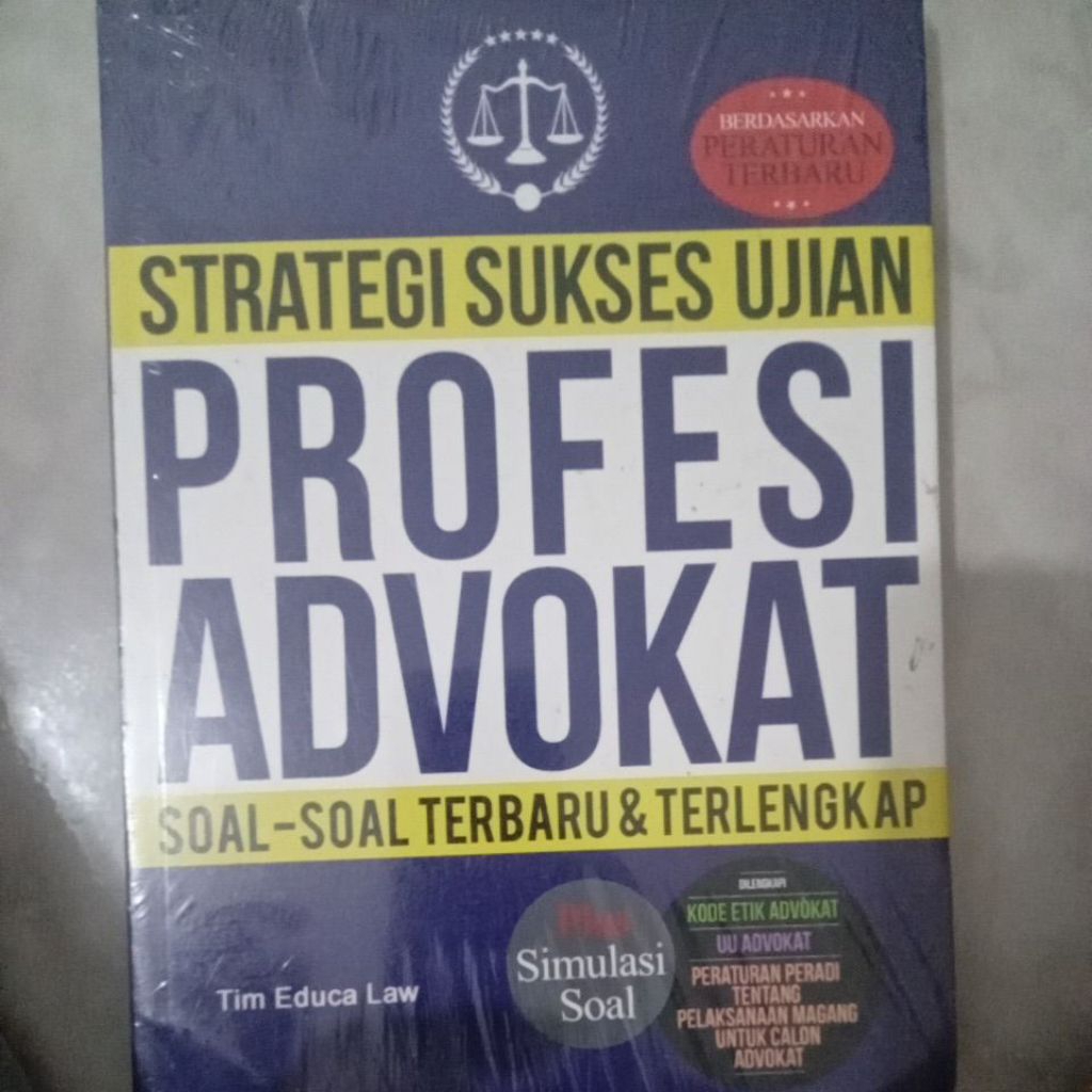 Strategi Sukses Ujian Profesi Advokat
