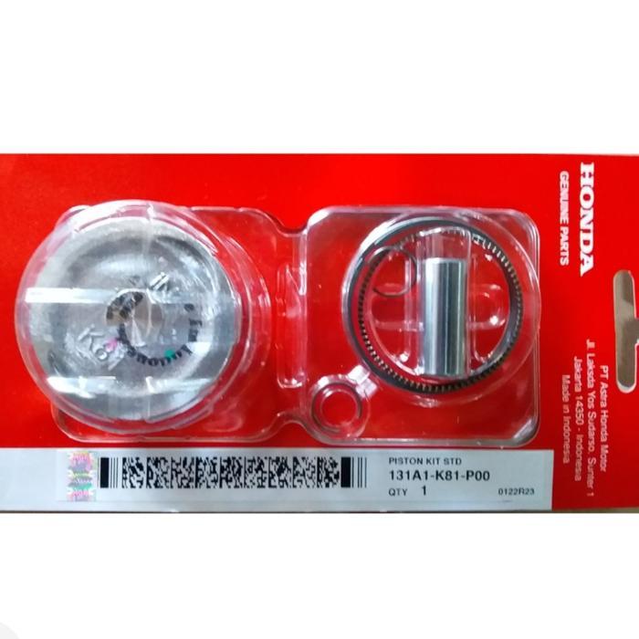 131A1-K81-P00 131A2-K81-P00 131A3-K81-P00 131A4-K81-P00 131A5-K81-P00 Piston Kit Beat eSP K25 Pop Ec