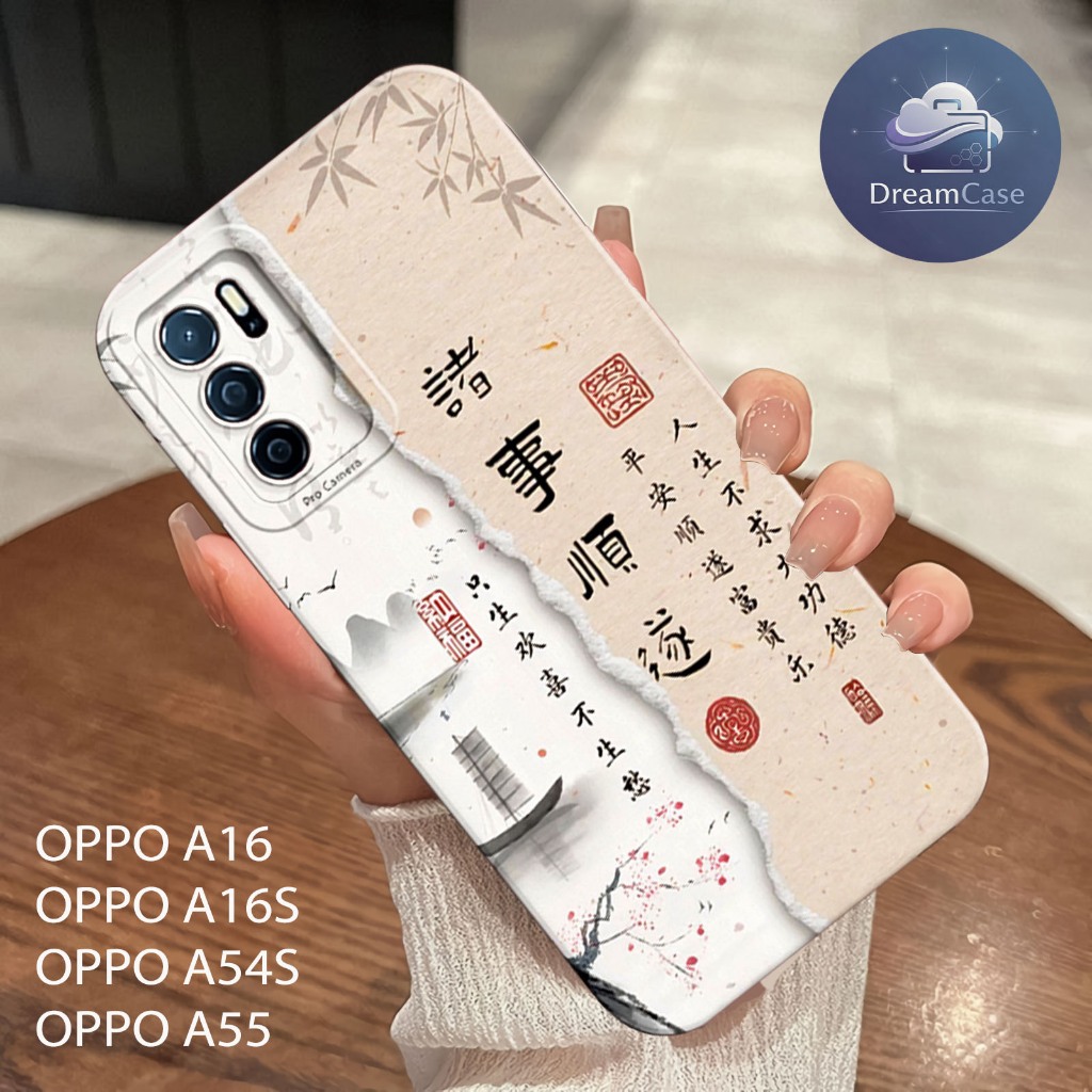 Soft Case OPPO A16/A16S/A54S/A55 4G/A15/A15S/A16K MOTIF Karakter - Case KEREN - Casing Kekinian Case