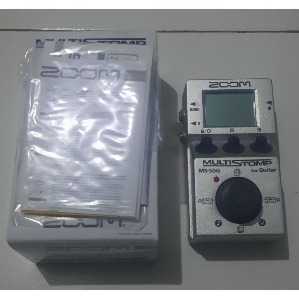 Efek gitar ZOOM MS50G LIKE NEW