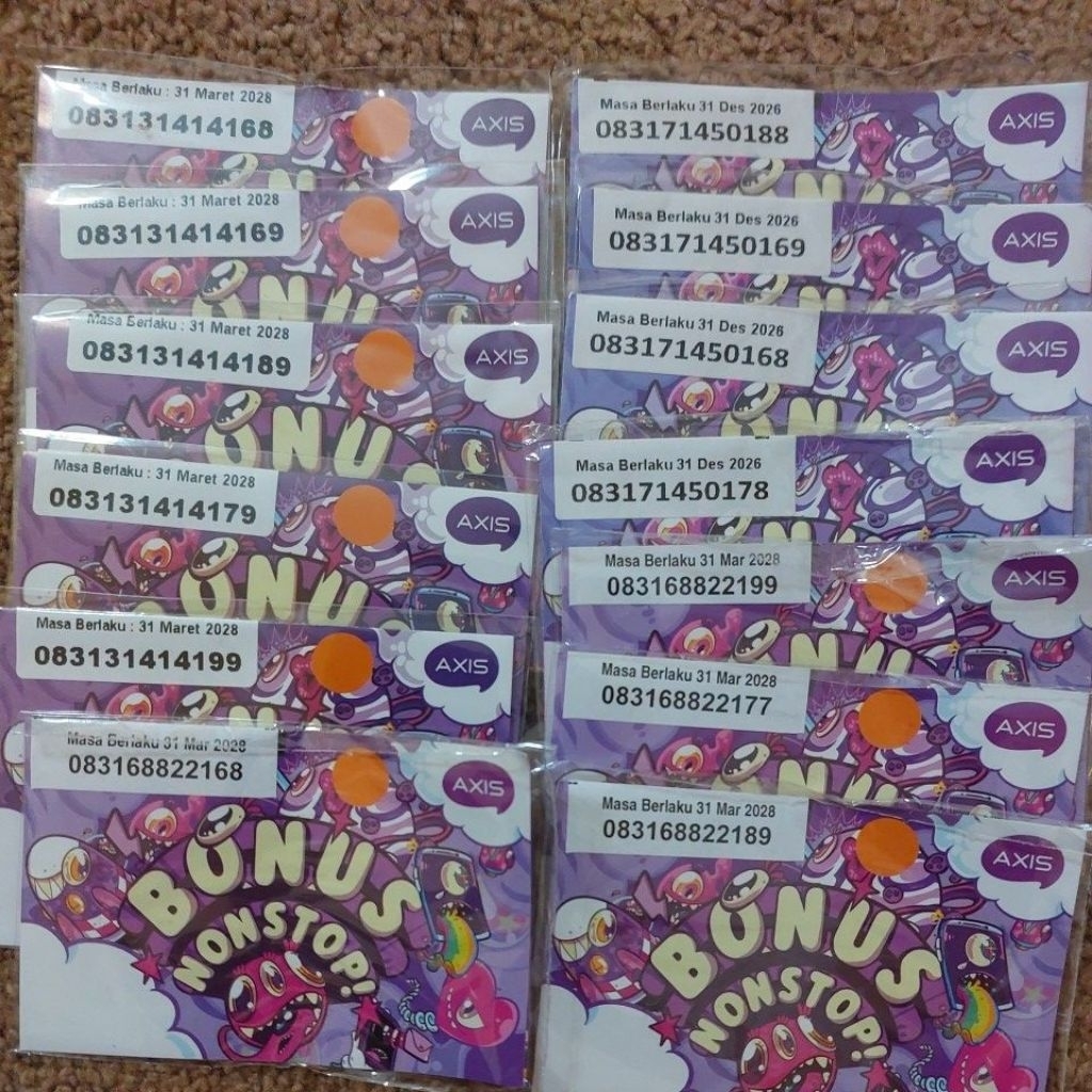 Nomor Cantik Axis Hoki SUPER 083131414199