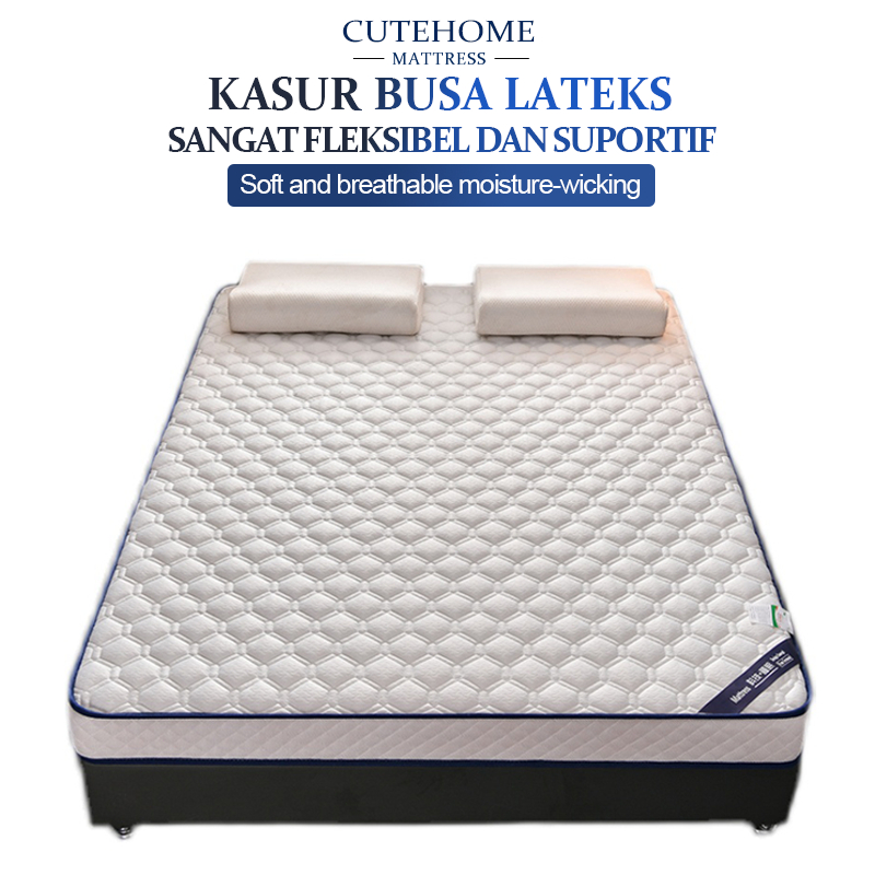 Kasur Latex Kasur Memory Foam Kasur Cotton Mattress Cooling Mattress Ukuran 180x200cm-5
