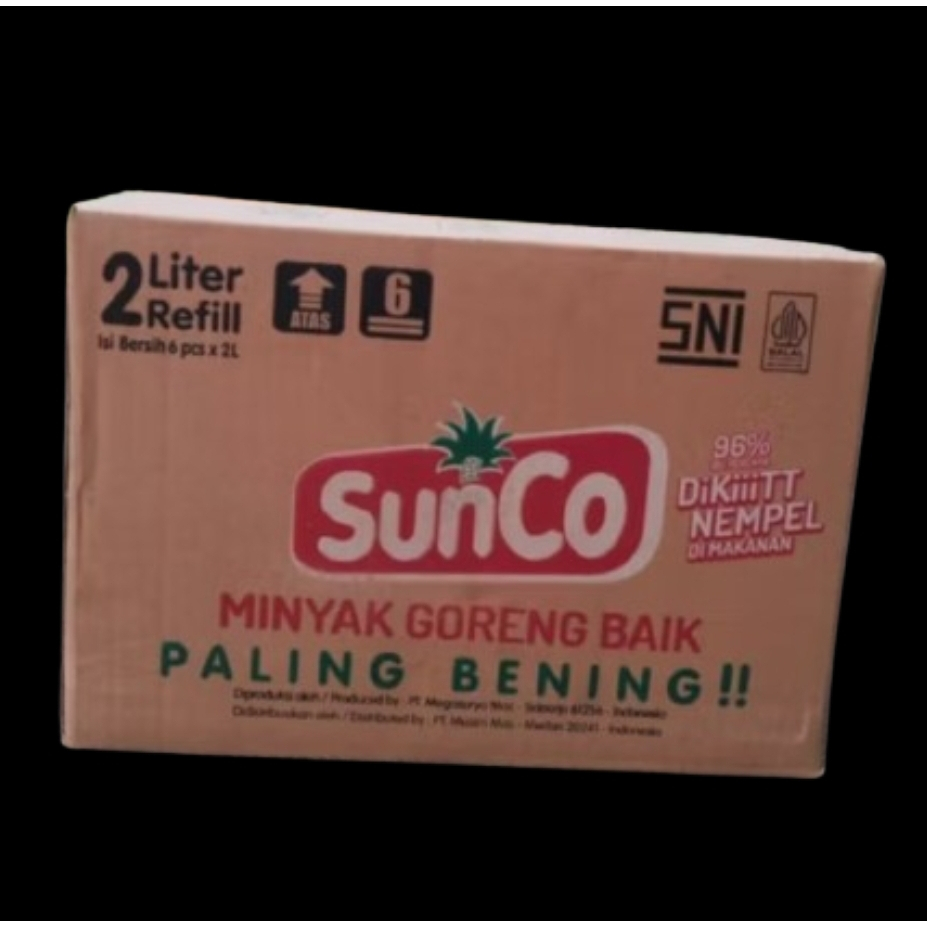 Sunco Minyak 2 Liter Promo (Karton 2×6)