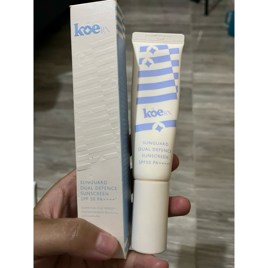 sunscreen koerx 1x pake bikin vidio isi masih full