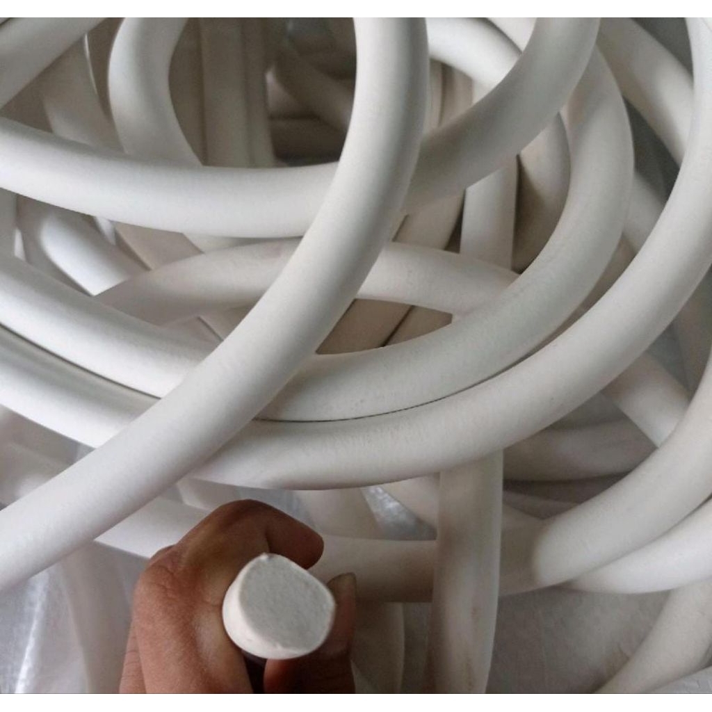 oring sponge silicon putih susu ( 5mm × 1mtr )
