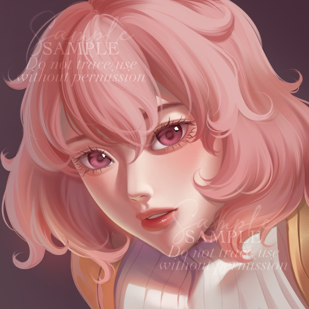 Commision art (Semi realistic, Fan Art, Original Character) Jasa gambar ilustrasi digital [Baca Desk