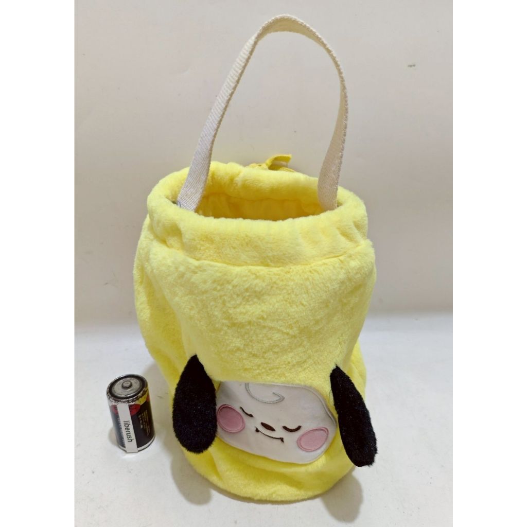 bt21 baby plush cross bag daebak chimmy bts totebag plush doll boneka tas kantong