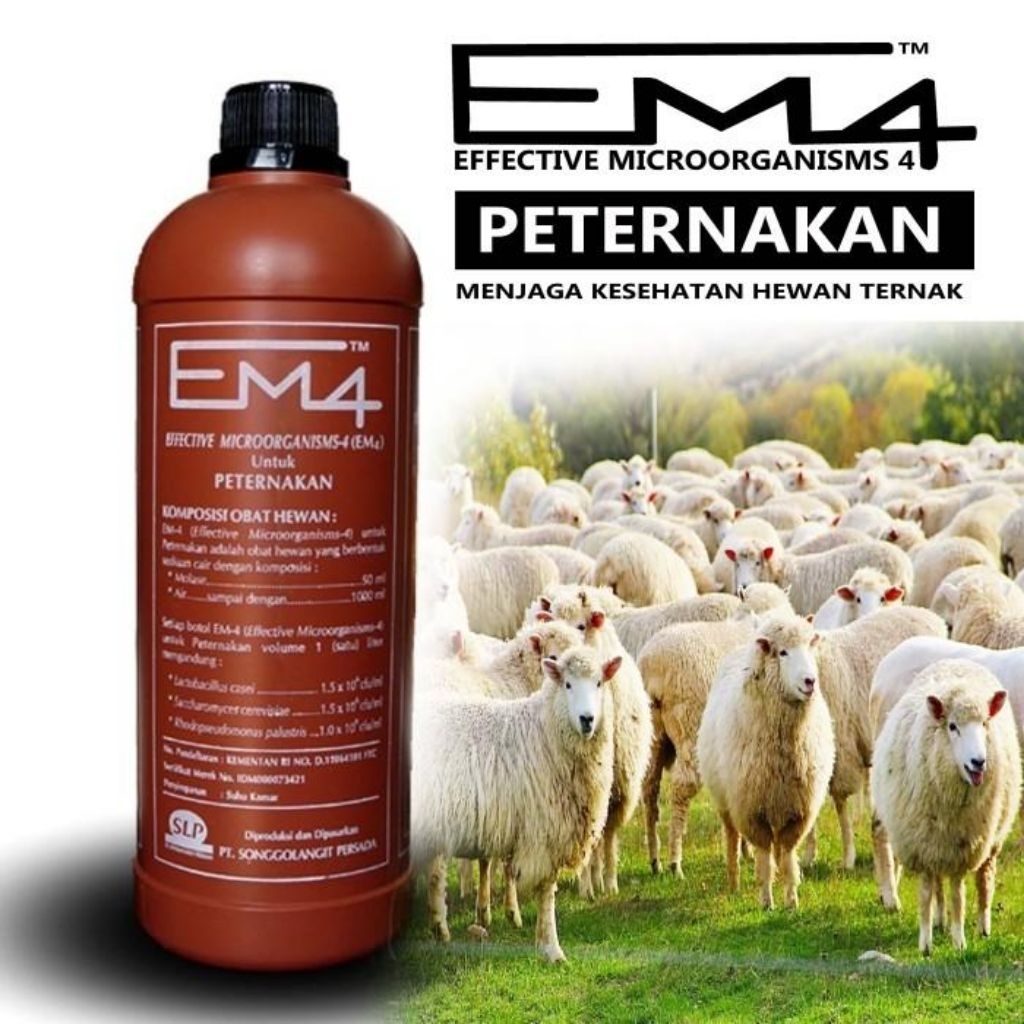 Em4 Perternak hewan vitamin & obat ayam