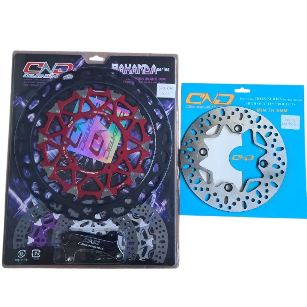 piringan cakram depan belakang delkevic cnc floating crf 150 cakram set depan belakang cnc floating 