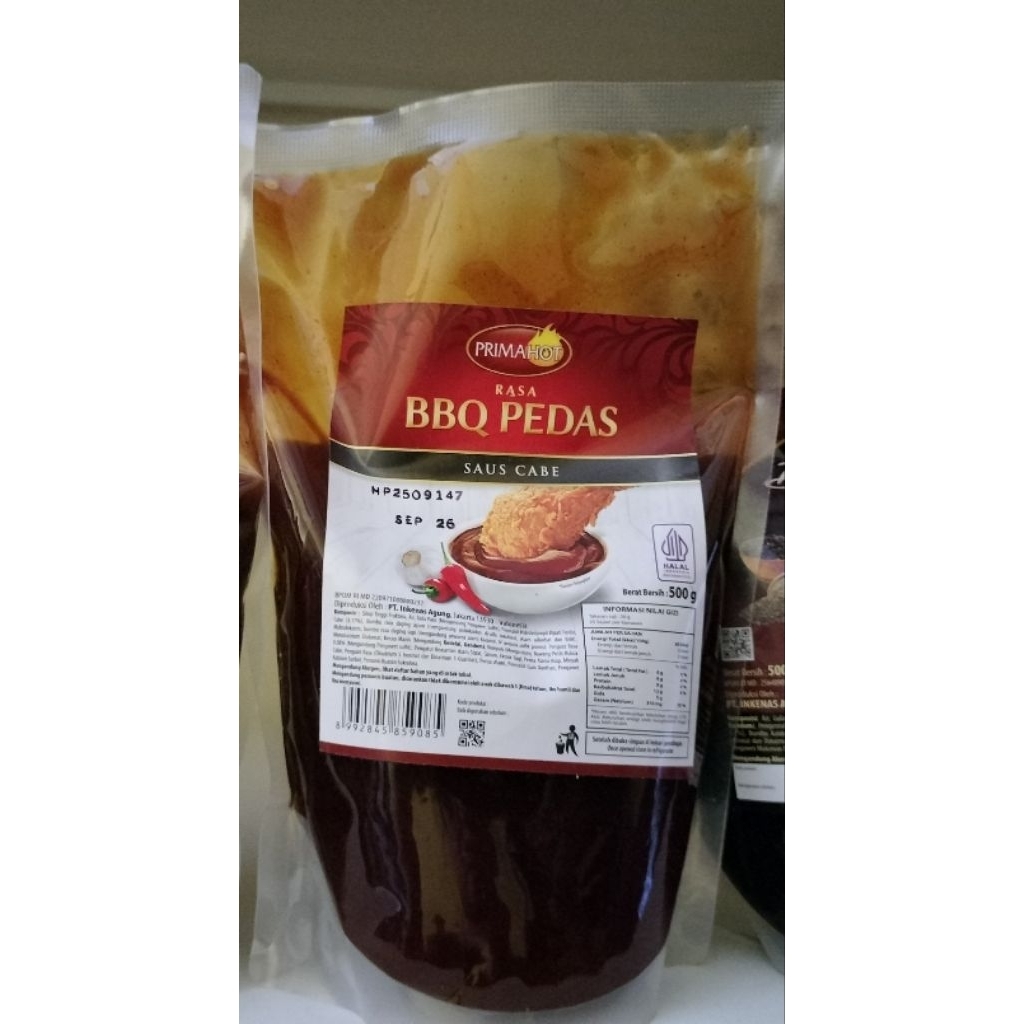 Saus BBQ Pedas, Saus Spacy Prima Agung