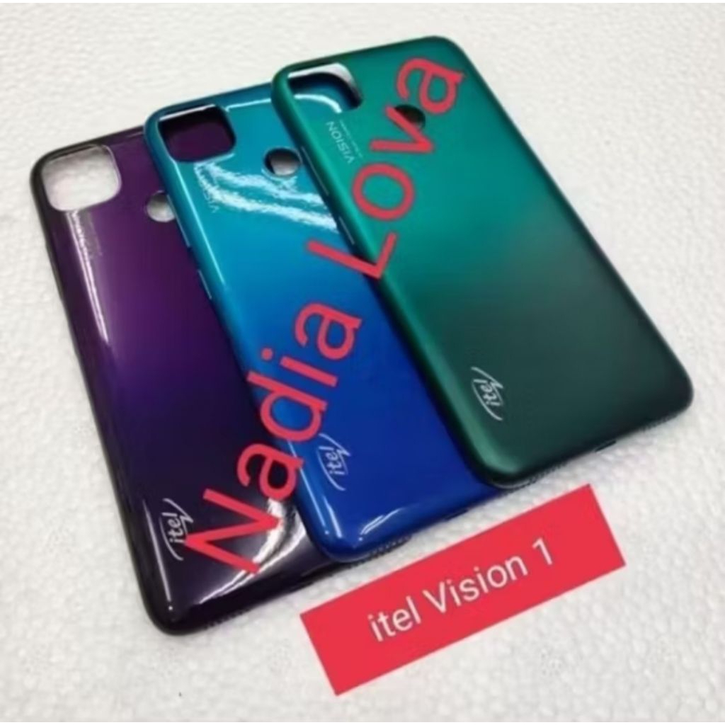 Back Door BackCover Casing Housing Kesing HP Tutup Belakang iTel Vision 1 L6005 + Tombol