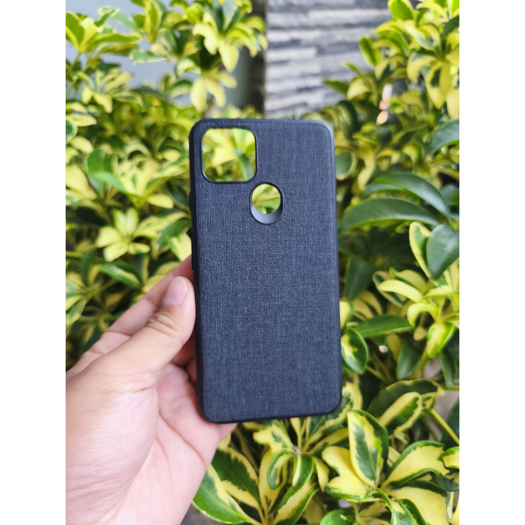 Case Goggle Pixel 4a 5g Silikon Fabric Warna Hitam