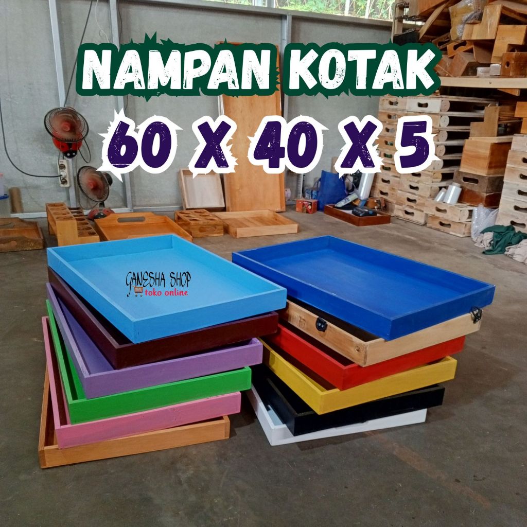 Nampan Kayu/ Nampan Asongan/ Nampan Kayu Handmade/ nampan kayu warna