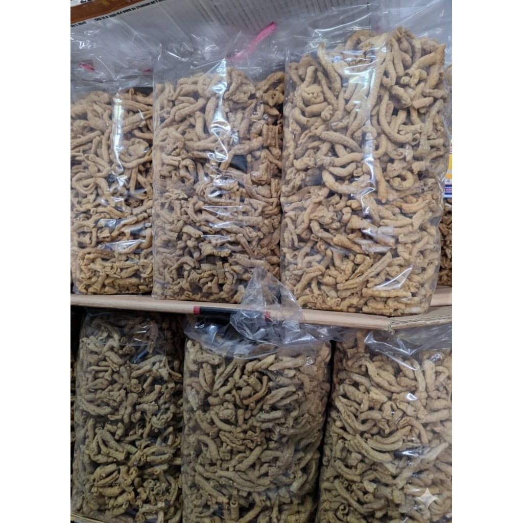 Usus goreng kemasan 1kg