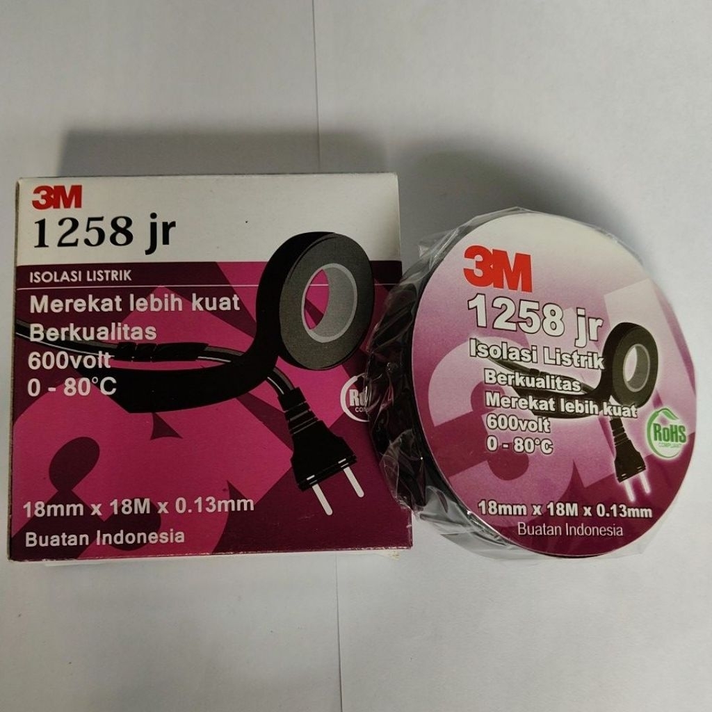 isolasi listrik 3M Solasi listrik 1258jr