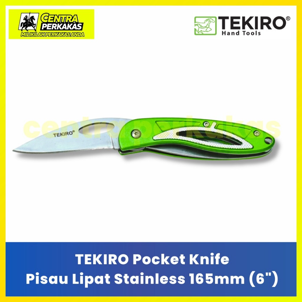 TEKIRO Pisau Lipat 6"/Pocket Knife (GT-PK1783) SUPER TAJAM