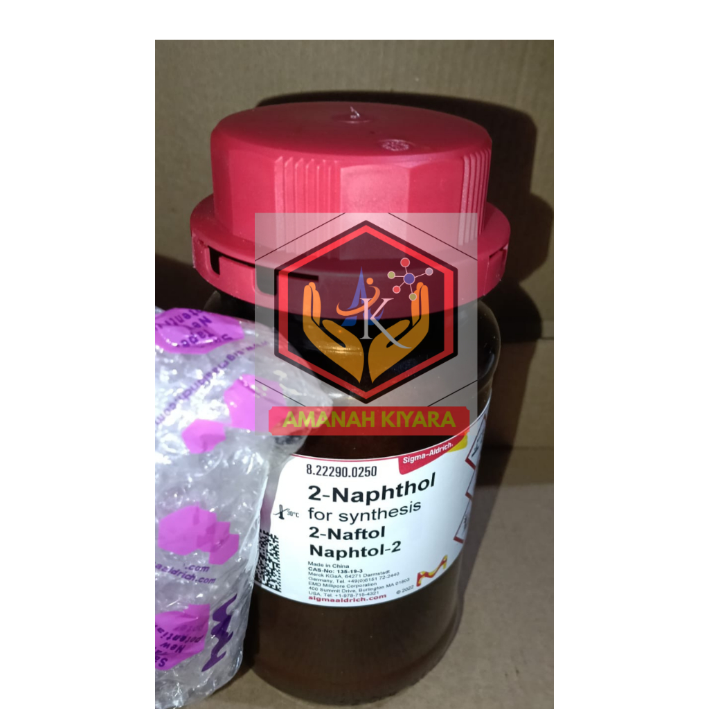Beta Naphtol , 2-Naphtol , Naptol , Beta Naptol , Naftol for synthesis , sigma 8.22290 Ecer 1 gr