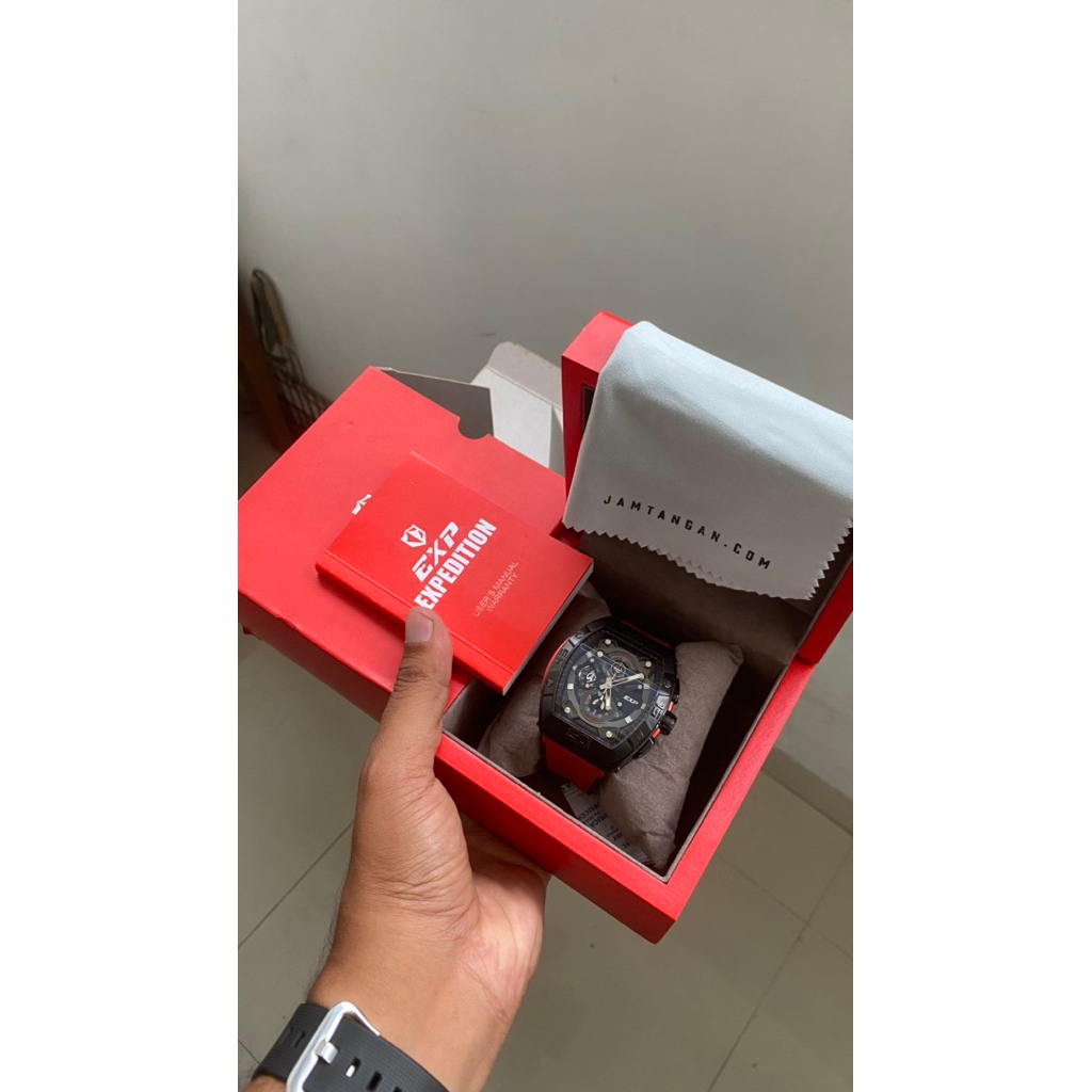jam expedition 6800 kondisi second fullset