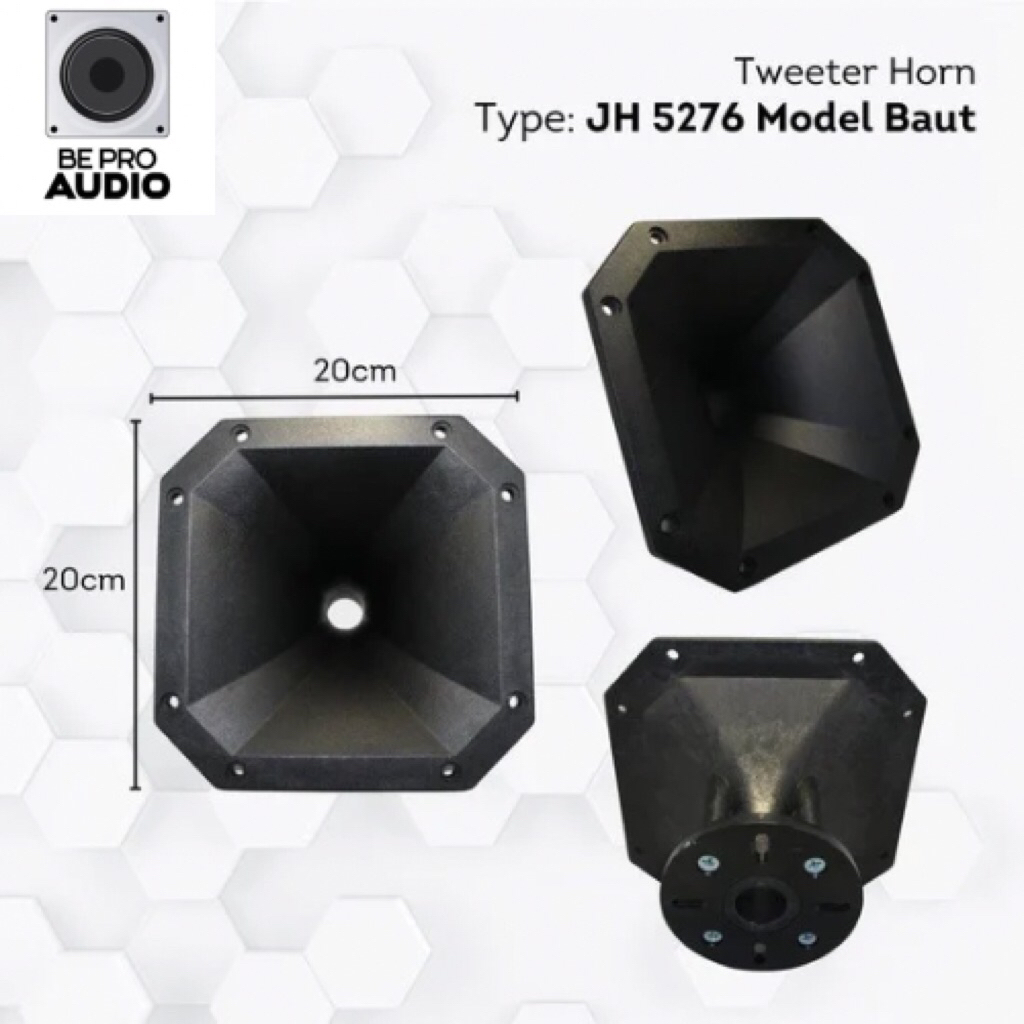 Tweeter Horn 5276 ABS  20cm x 20cm / Tweeter Horn Model RCF 20x20 / Horn 20x20 Model Baut