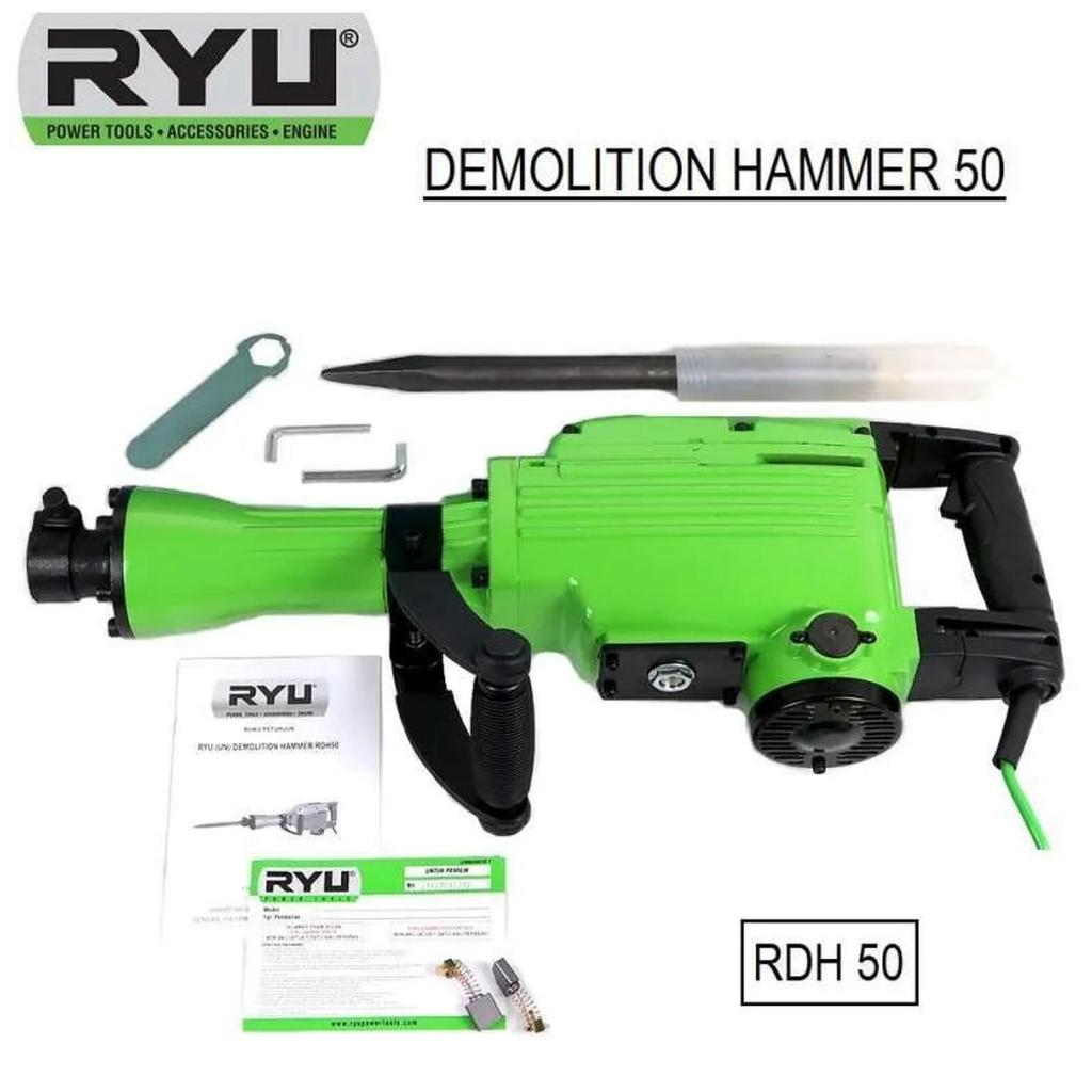 TEKIRO RYU Mesin bobok Jackhammer Demolition jack hammer RDH50 RDH 50