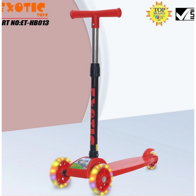 Skuter Anak Otoped lipat ET HB 013 Scooter Exotic Mainan Anak ET-HB013