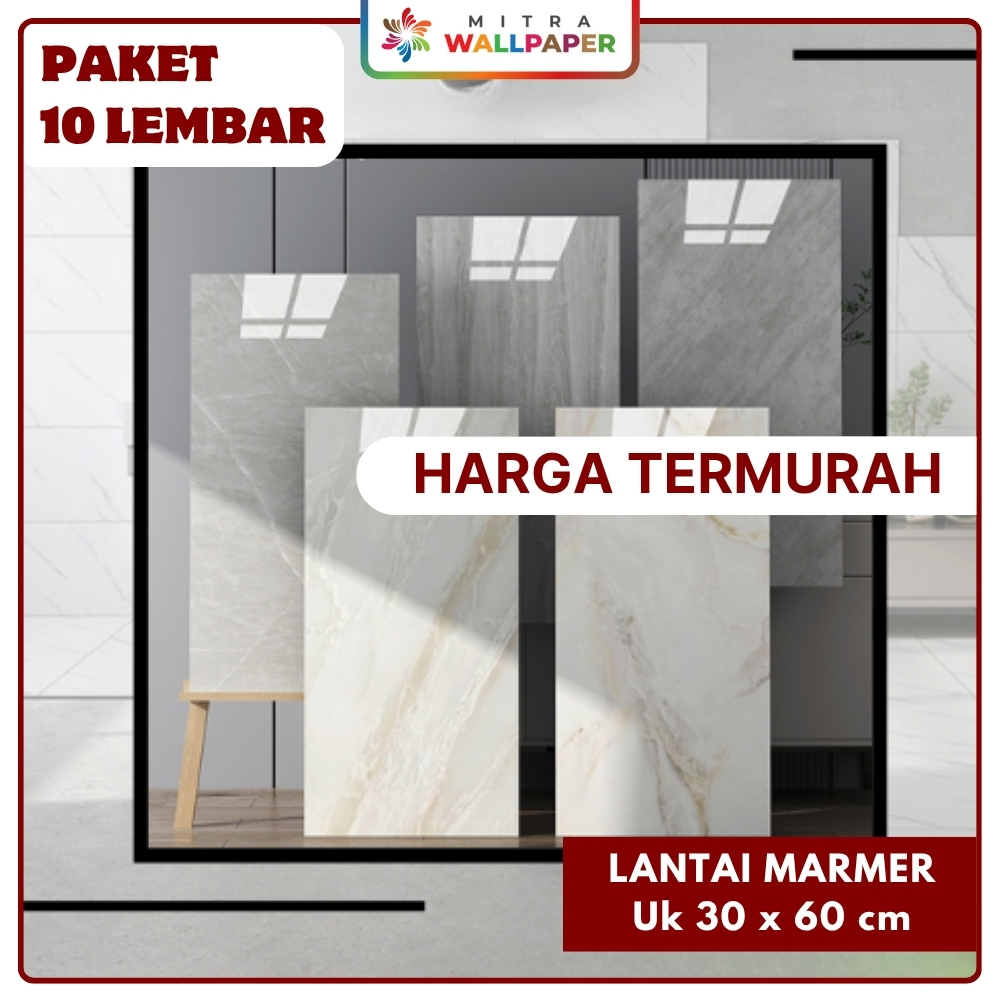 Wallpaper Dinding Vinyl Marmer Marble Premium Walpaper Vinyl Lantai Vinil Lantai Motif Marmer